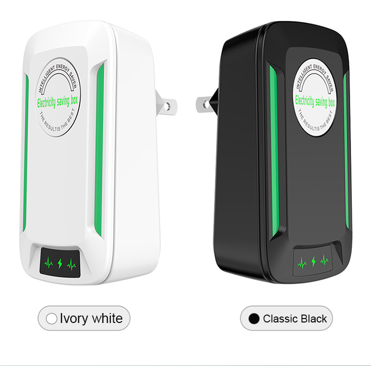 Smart Home Power Saver Device - Eco-Friendly Energy Consumption Reducer, US/EU Plug Compatible for Household Appliances - Image