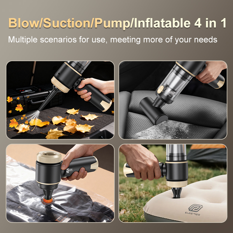 Professional Cordless Handheld Vacuum,16000Pa Brushless Motor & Digital Display - Image
