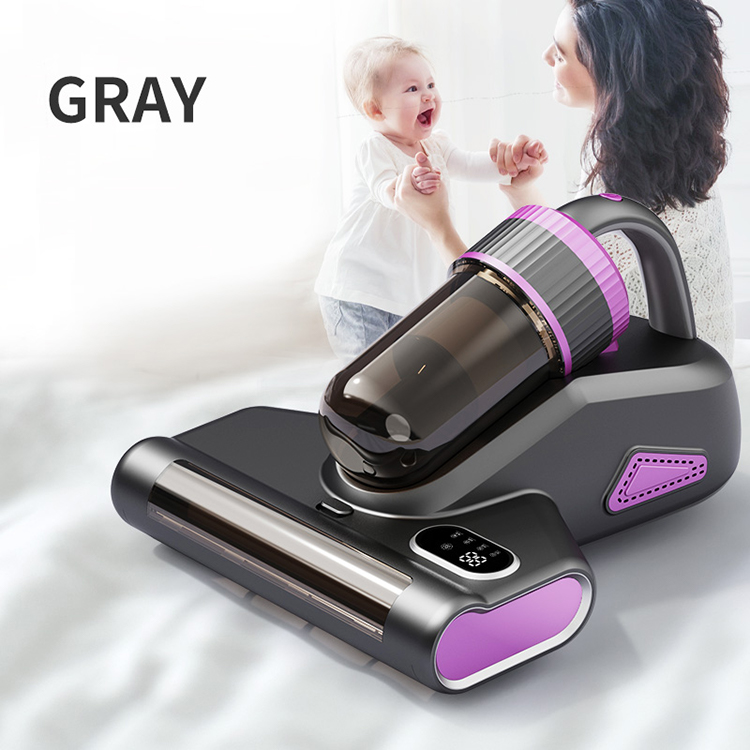 Professional Bed Vacuum Cleaner with LED Display & 70°C Dehumidification - High Suction Mite Remover - Image