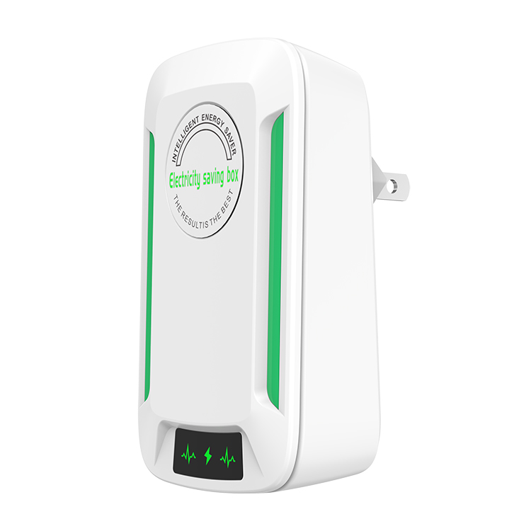 Smart Home Power Saver Device - Eco-Friendly Energy Consumption Reducer, US/EU Plug Compatible for Household Appliances - Image