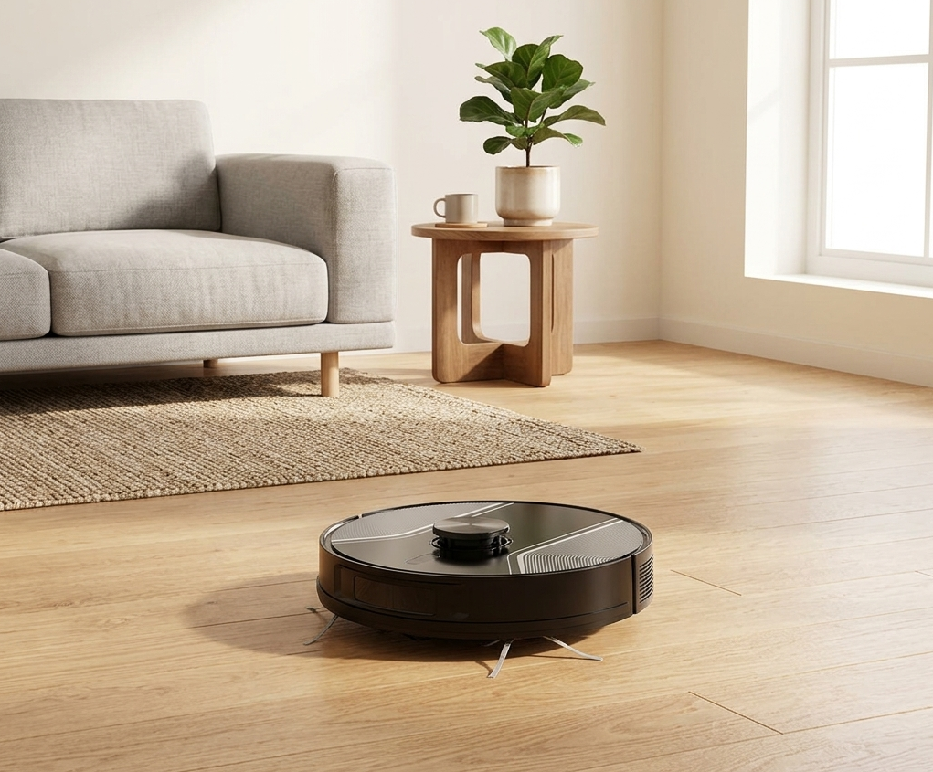 V8 Smart Robot Vacuum and Mop Combo - 3700Pa Suction, LDS Laser Navigation, Ideal for Pet Hair & Hard Floors, Compatible with Alexa/Google Home