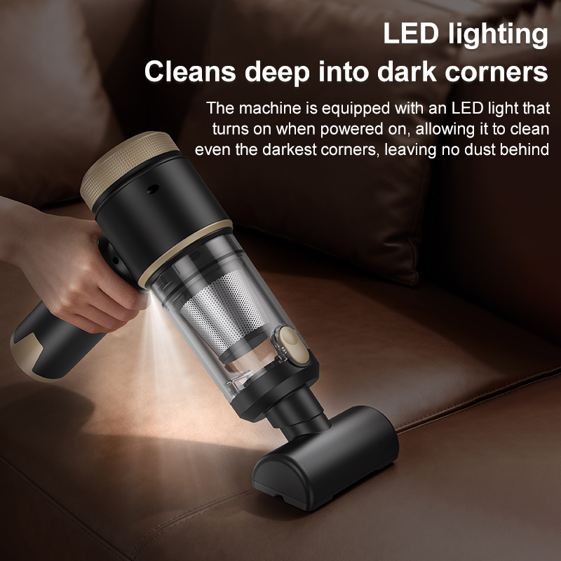 Professional Cordless Handheld Vacuum,16000Pa Brushless Motor & Digital Display - Image
