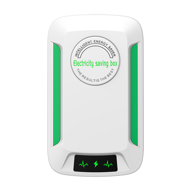 Smart Home Power Saver Device - Eco-Friendly Energy Consumption Reducer, US/EU Plug Compatible for Household Appliances - Image
